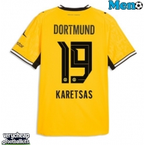 Borussia Dortmund Konstantinos Karetsas #19 Replica Home Shirt 2026-27 Short Sleeve